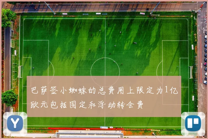 巴萨签小蜘蛛的总费用上限定为1亿欧元包括固定和浮动转会费
